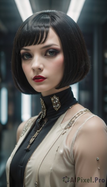 A delightful capture of a female within dynamic scene