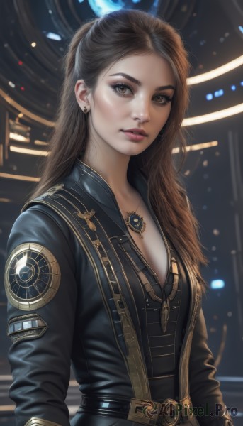 The majestic beauty of a female set within a dynamic dynamic scene
