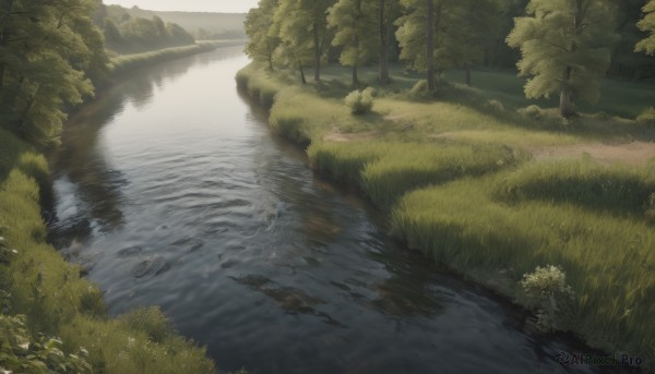 Day brought to life with a serene landscape
