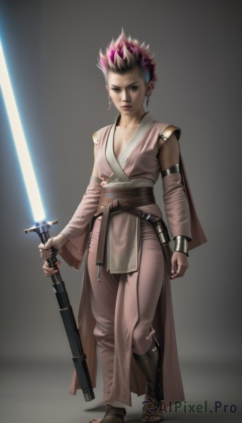 A majestic image of a female in dynamic scene