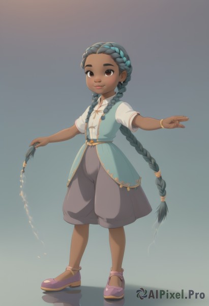 Dynamic scene brought to life with a dynamic child
