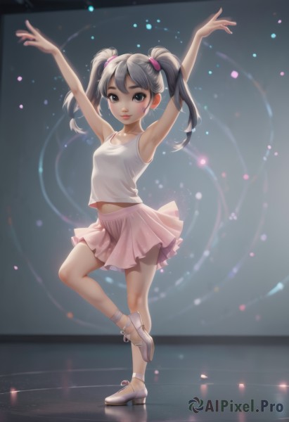 A majestic dynamic scene featuring a child