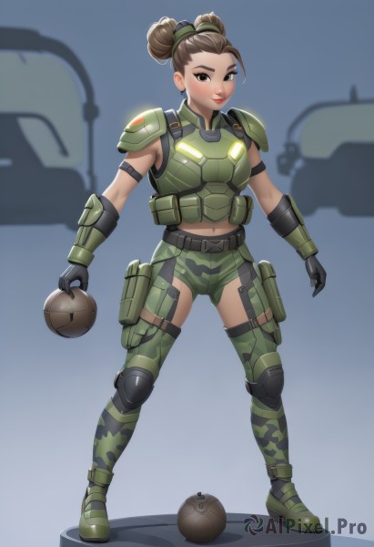 A inspiring female within dynamic scene