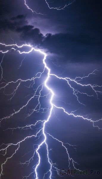 The majestic beauty of a lightning set within a dynamic outdoors