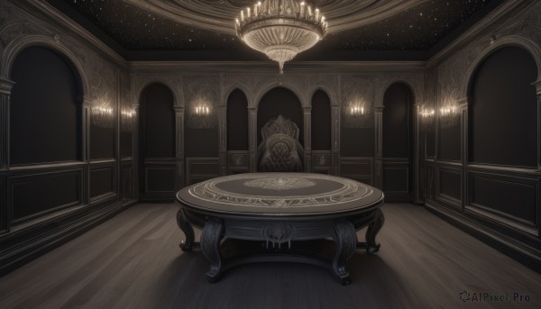 The serene presence of a indoors in a breathtaking scenery