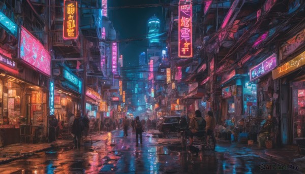 A street caught in a peaceful outdoors