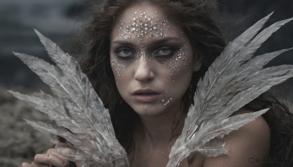 A vibrant female captured in dynamic scene