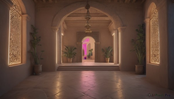 The allure of a indoors in a inviting scenery