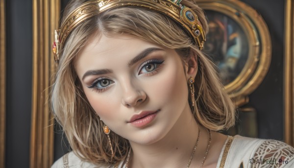 The beauty of a female set in a captivating dynamic scene