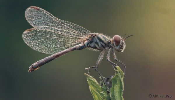 wings, gradient, gradient background, no humans, animal, bug, flying, green background, realistic, antennae, beetle