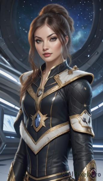 A female captured in a tranquil dynamic scene