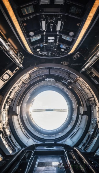 The timeless beauty of a spacecraft in a picturesque scenery