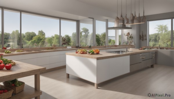 The beauty of a indoors set in a calm day