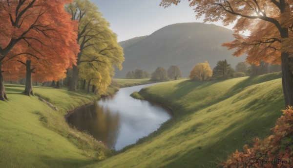 A inspiring landscape within day