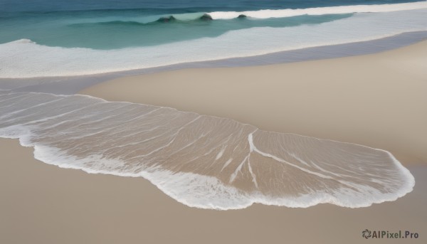 outdoors,day,water,no humans,shadow,ocean,beach,scenery,sand,horizon,waves,shore,footprints