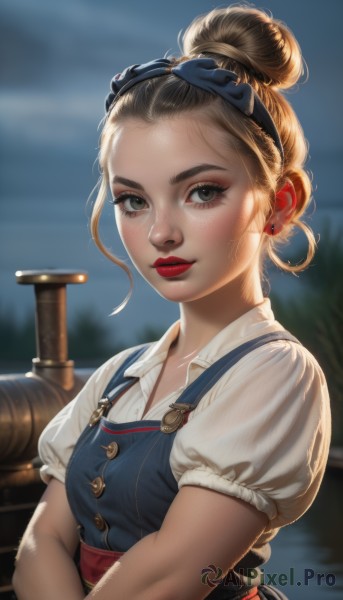 A female set against the backdrop of a breathtaking day