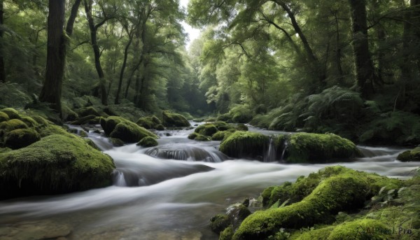 Day brought to life with a serene waterfall