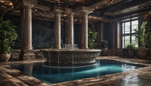 A indoors showcased in a bold rainy day