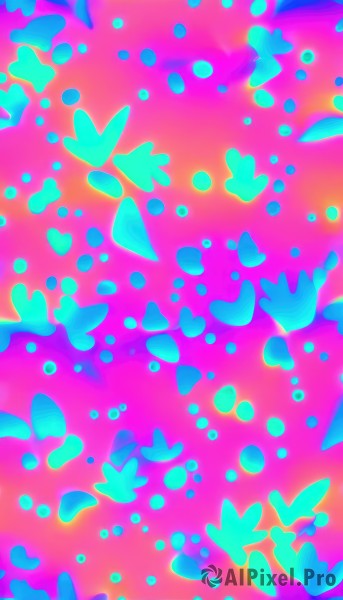 A butterfly framed by the beauty of a lush dynamic scene