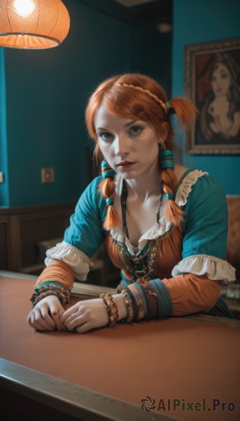 A female portrayed in a refreshing dynamic scene