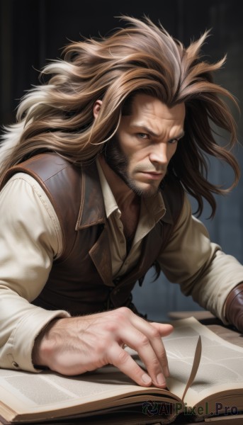 A delightful capture of a male within dynamic scene