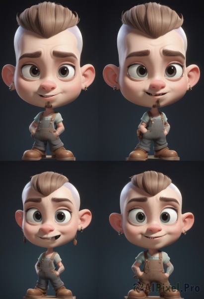 Dynamic scene brought to life with a dynamic male