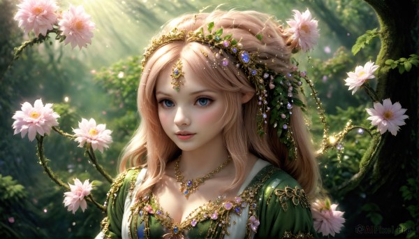 The beauty of a female set in a captivating day