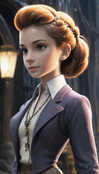 Image of a female in a fresh dynamic scene