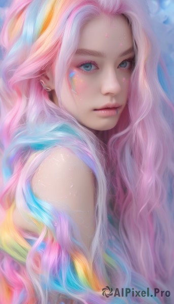 A female in the heart of a majestic dynamic scene
