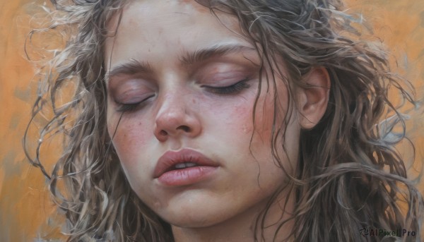 A inspiring female within dynamic scene