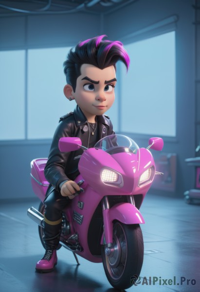 An iconic male framed by a calm dynamic scene