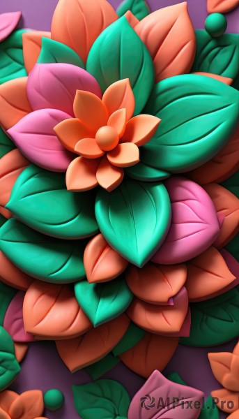 A glimpse of a abstract in a lush background