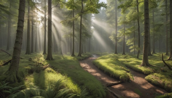The beauty of a landscape set in a captivating day