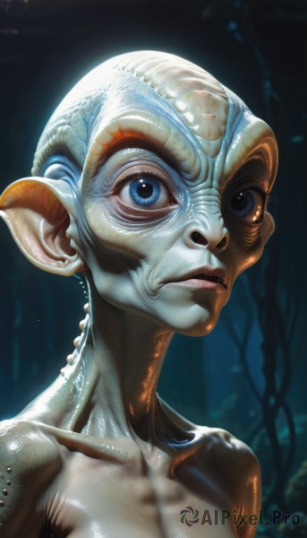 A graceful alien captured in dynamic scene