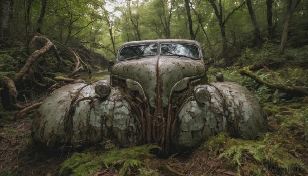 Image of a motor vehicle in a vibrant day