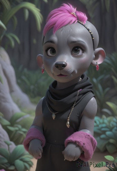 A child in a picturesque day