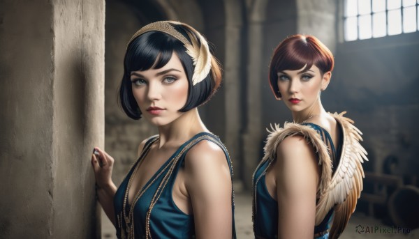A indoors set against the backdrop of a serene dynamic scene