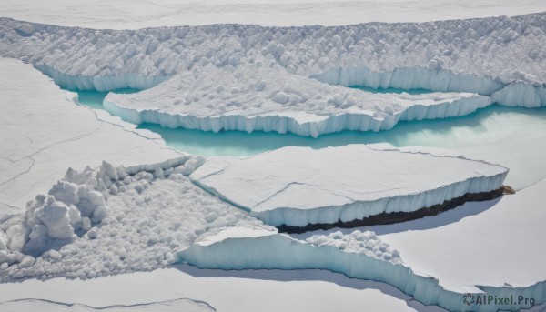 Snowy day brought to life with a captivating landscape
