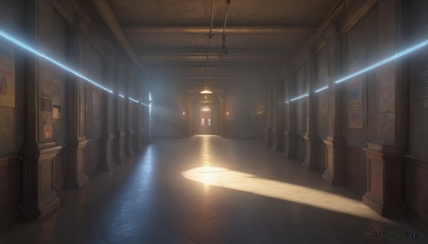 The serene presence of a indoors in a peaceful sunlight