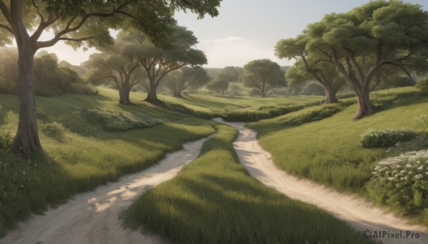 A stunning view of a landscape in day