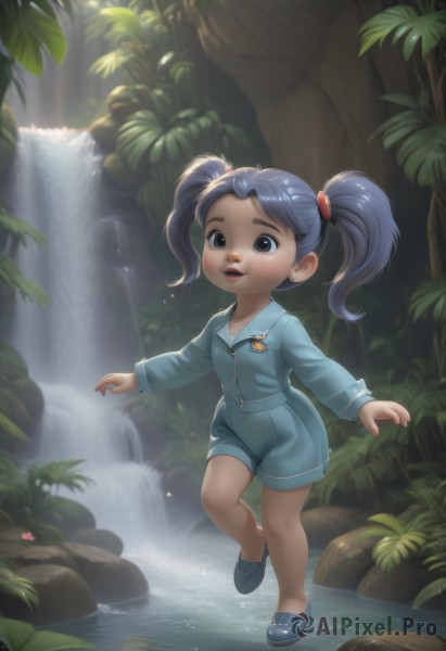 An iconic child framed by a bold outdoors