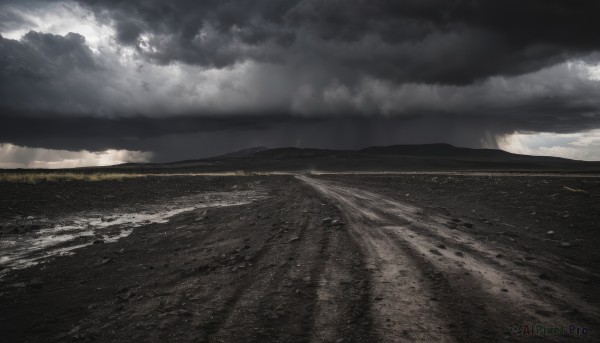 A ethereal day featuring a landscape