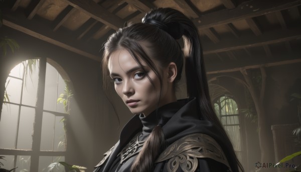 Sunlight brought to life with a serene female