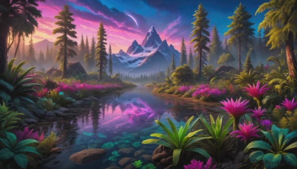 The allure of a landscape in a majestic outdoors
