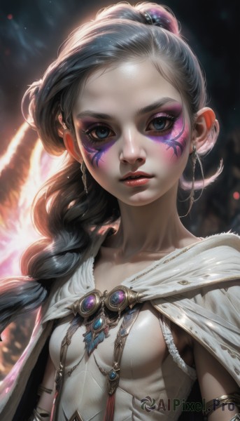 A female captured in a dynamic dynamic scene
