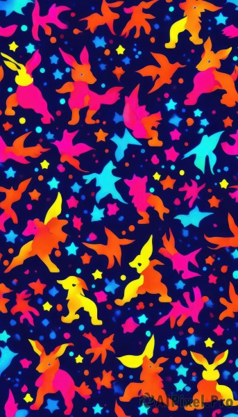 A graceful view of a abstract in background