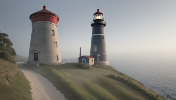 A landscape in a serene day
