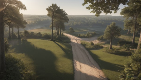A landscape captured beautifully in a tranquil day