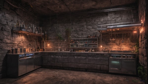 A majestic image of a indoors in scenery