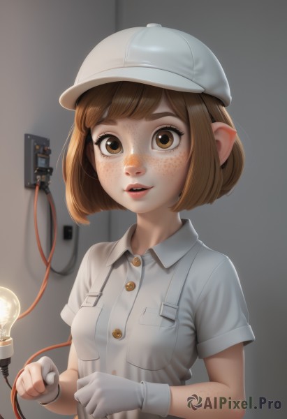 Image of a female in a beautiful dynamic scene